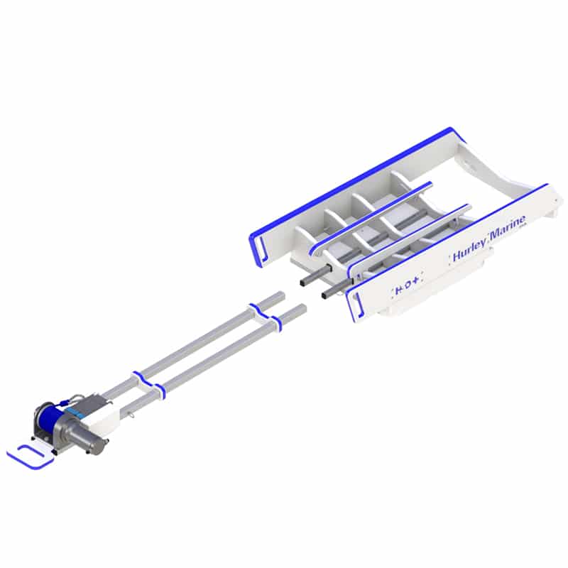 Hurley H3O+ (PLUS) Dinghy Davit
