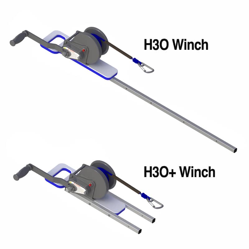 Hurley H3O Dinghy Davit System