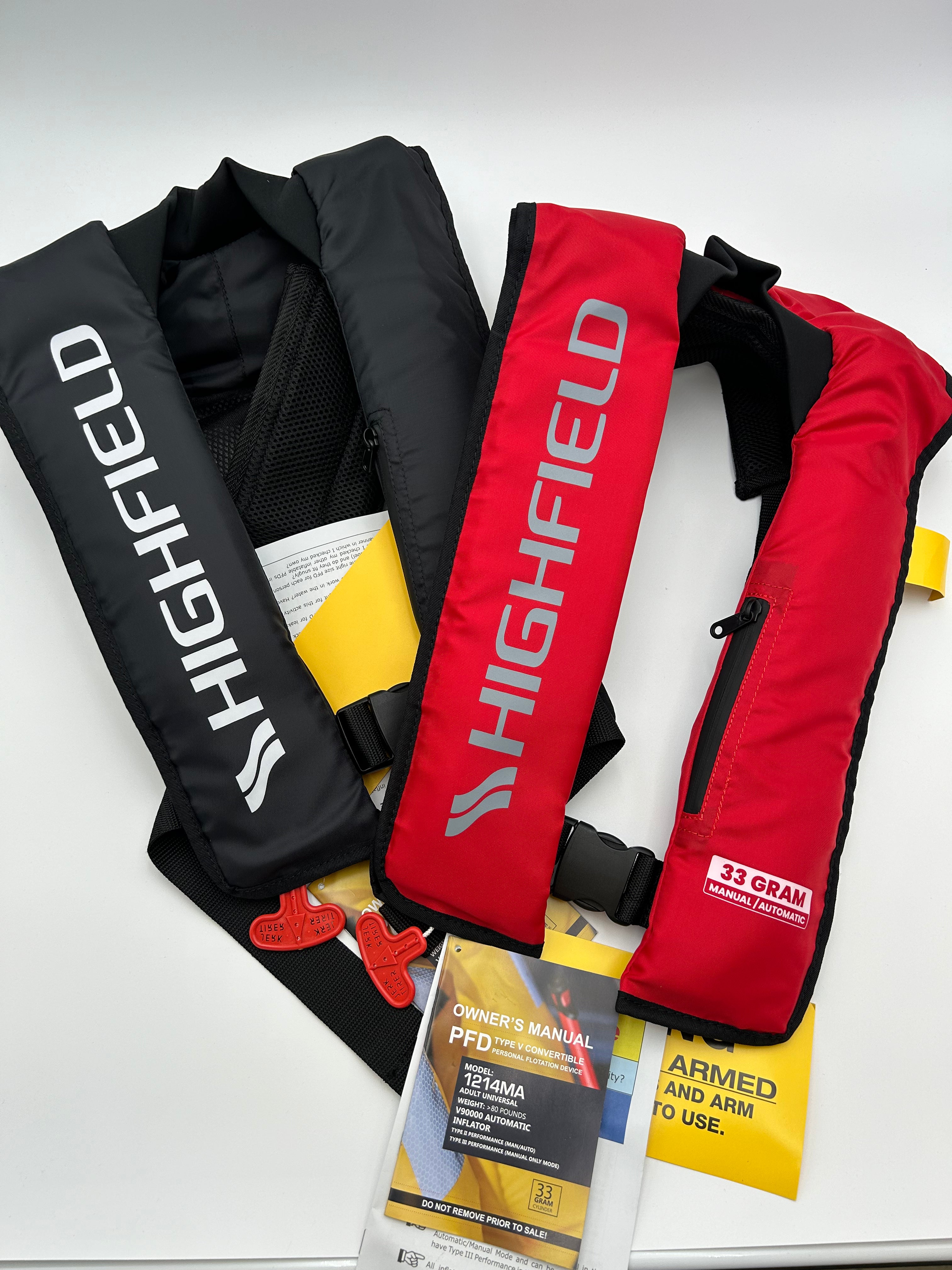Highfield PFD (Manual Inflatable)